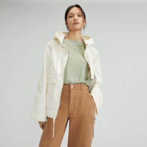 The Canvas Organic Cotton Anorak | Bone
