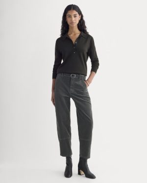 The Utility Barrel in Corduroy | Graphite
