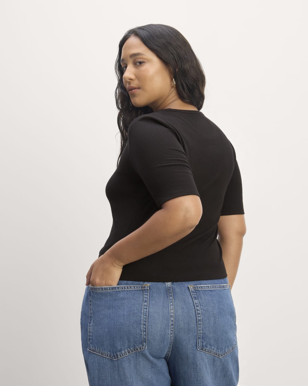The Shimmy Tee | Black - Image 4