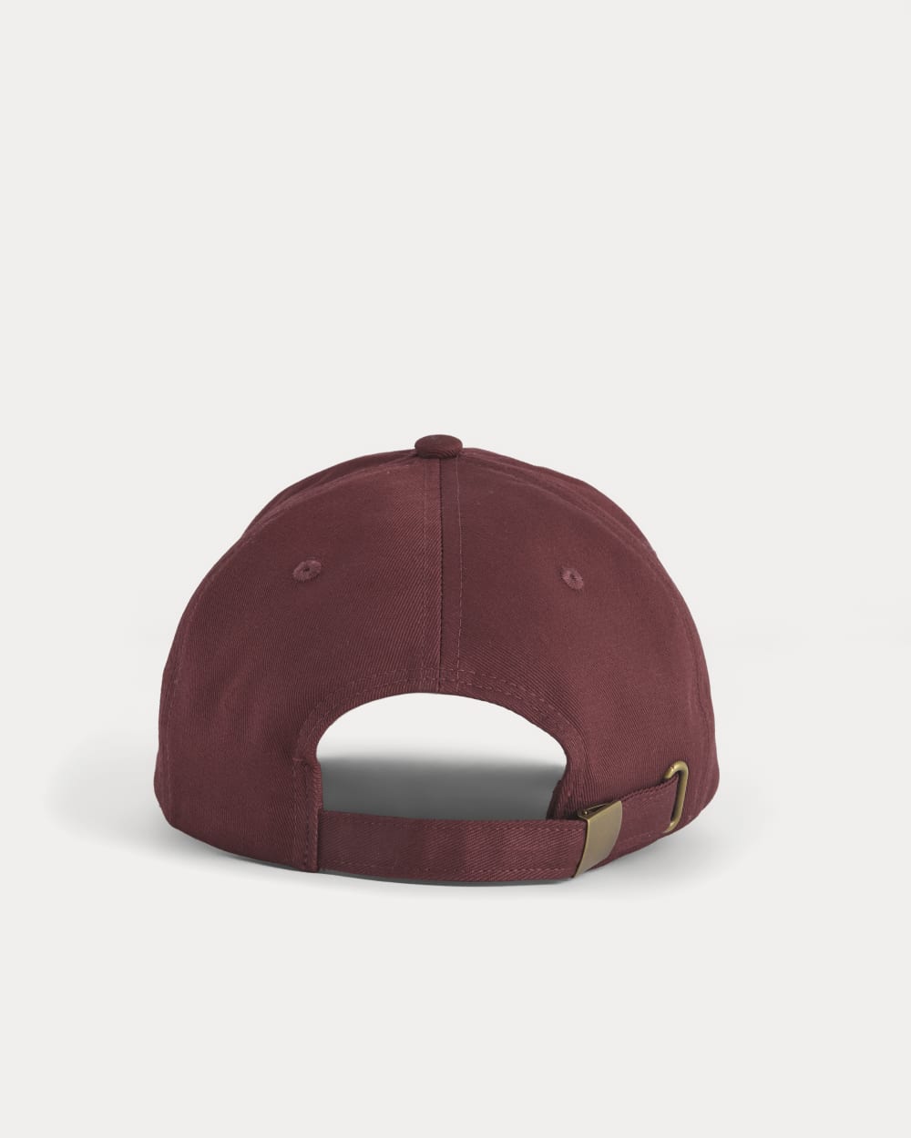Everlane x Peace & Quiet Baseball Hat | Wine - Image 3