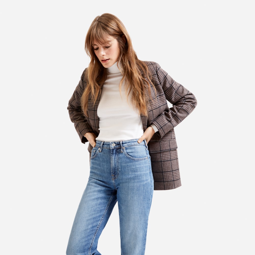 The Super-Straight Jean | Medium Blue Wash | Ankle - Image 13