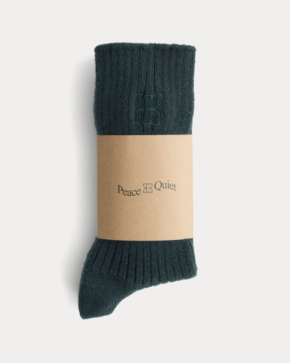 Everlane x Peace & Quiet Cashmere Socks | Pine - Image 2