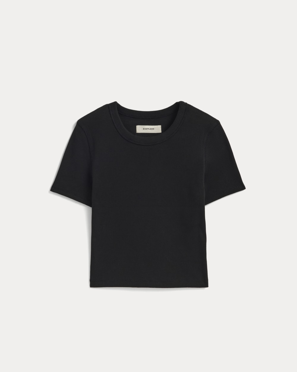 The '90s Rib Tee | Black - Image 2