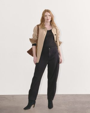 The Barrel Pant | Black