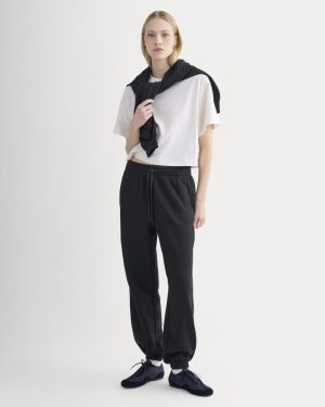 Lightweight Terry Jogger | Black