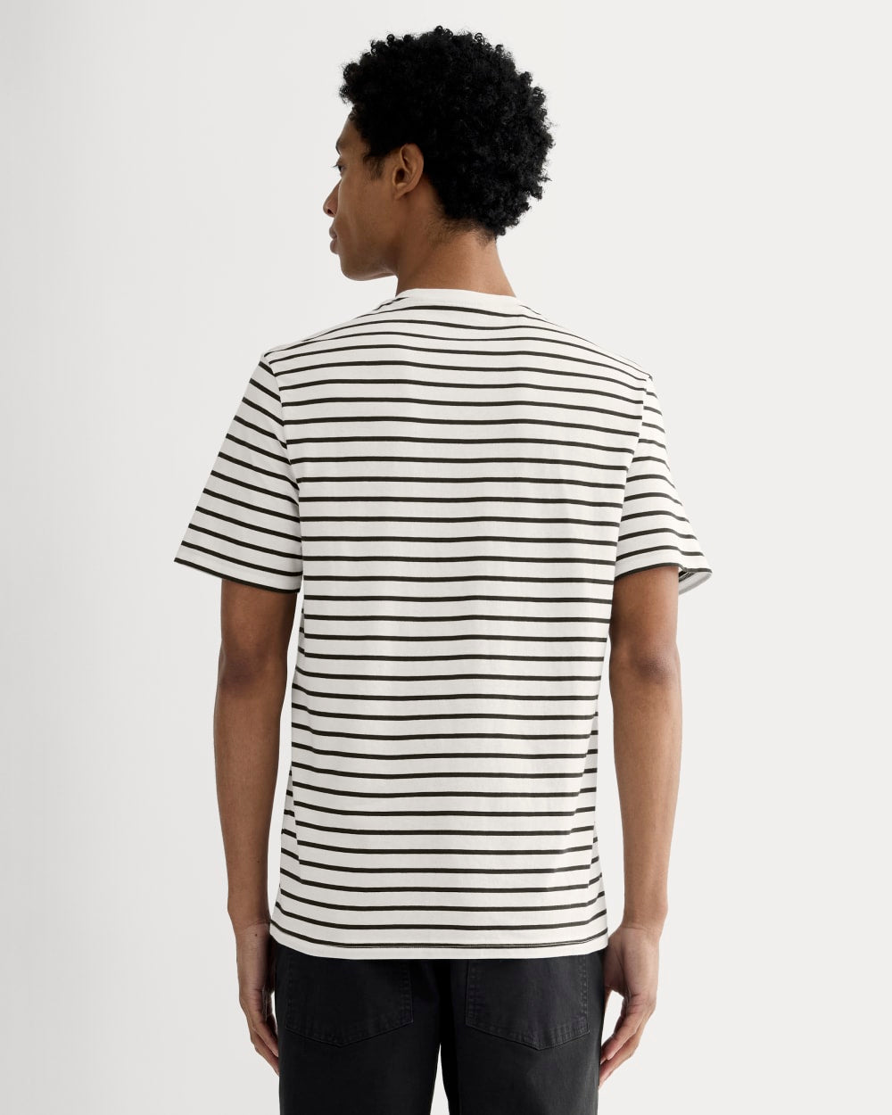 The Essential Organic Crew | Bone / Black - Image 5