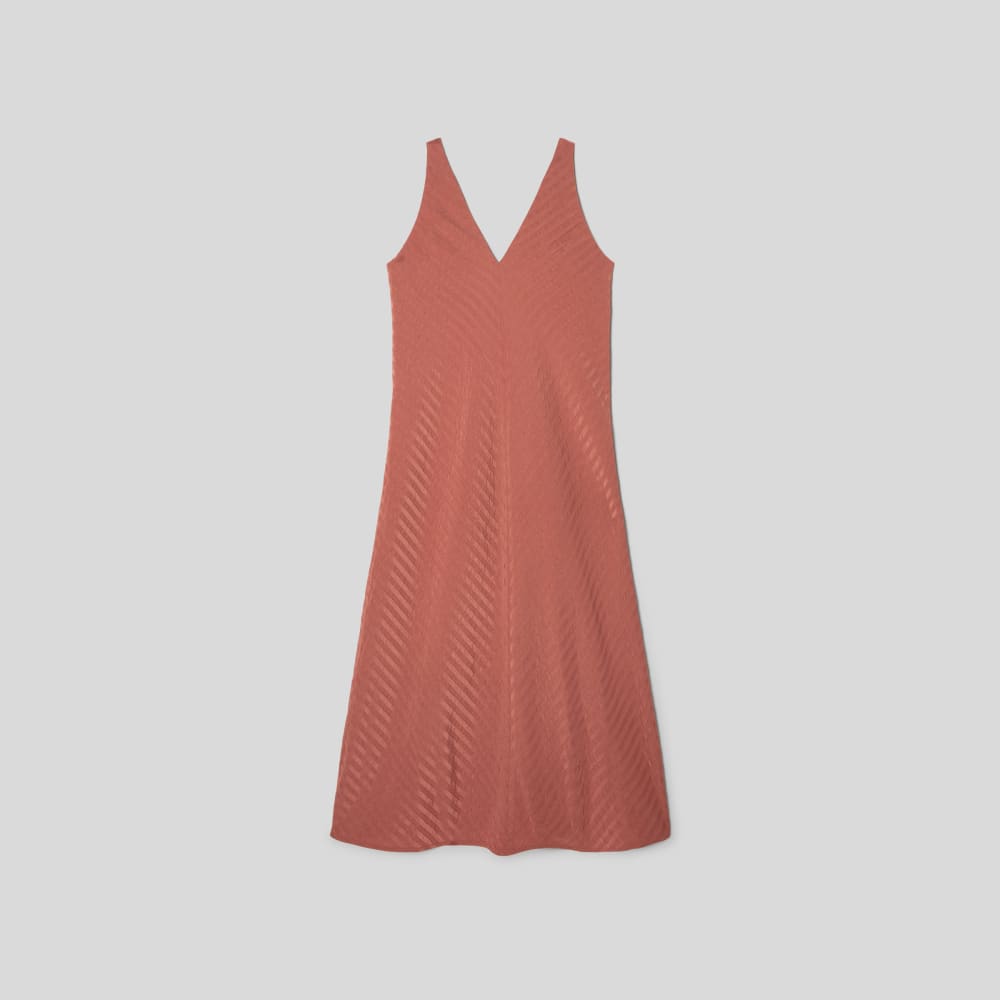 The City Stripe Midi Dress | Redwood - Image 2