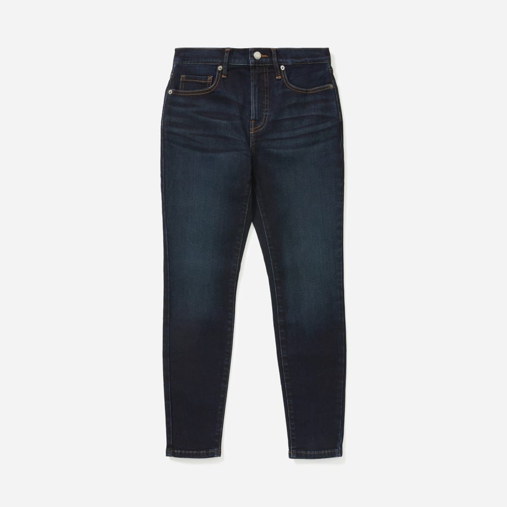 The Authentic Stretch High-Rise Skinny | Deep Indigo | 26.5 Inseam