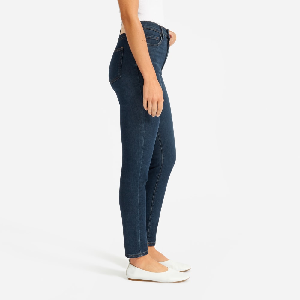 The Authentic Stretch High-Rise Skinny | Deep Indigo | 26.5 Inseam - Image 11