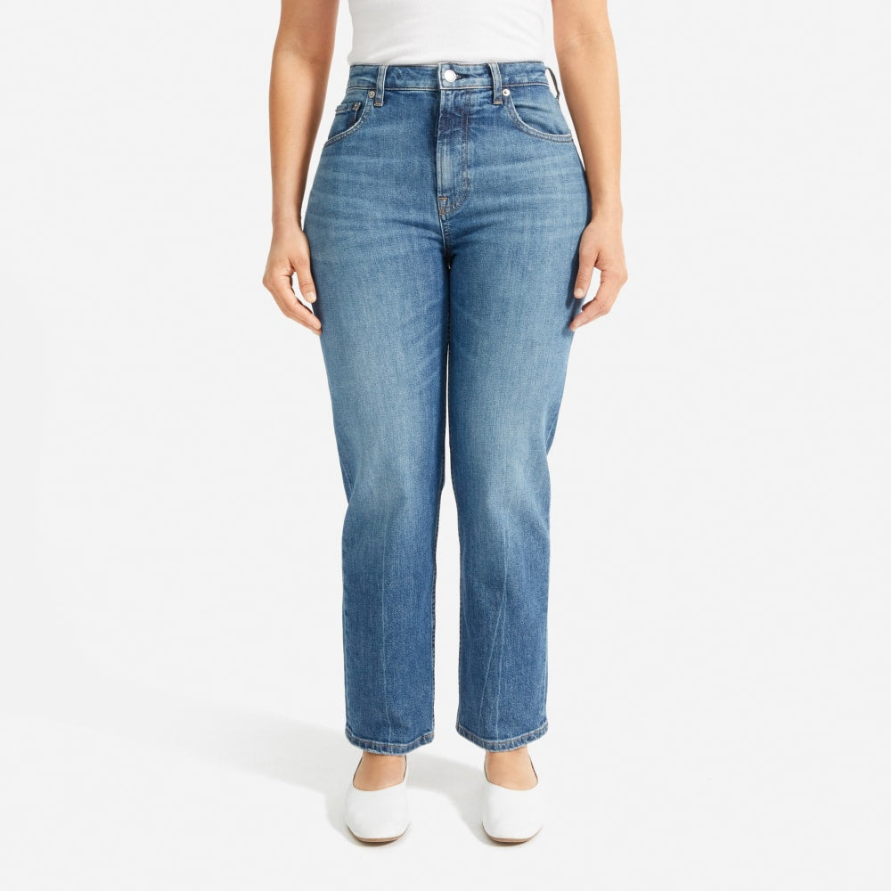 The Super-Straight Jean | Medium Blue Wash | Regular - Image 4