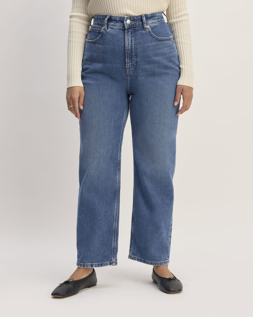 The Way-High? Hourglass Jean | Mid Indigo | 29 1/2 Inseam - Image 2