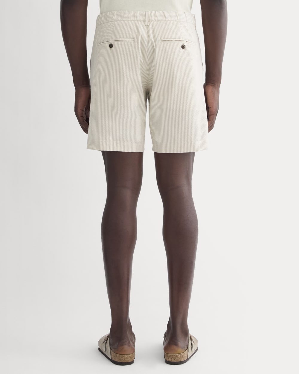 The Seersucker Short | Trench Coat Khaki / Natural - Image 5