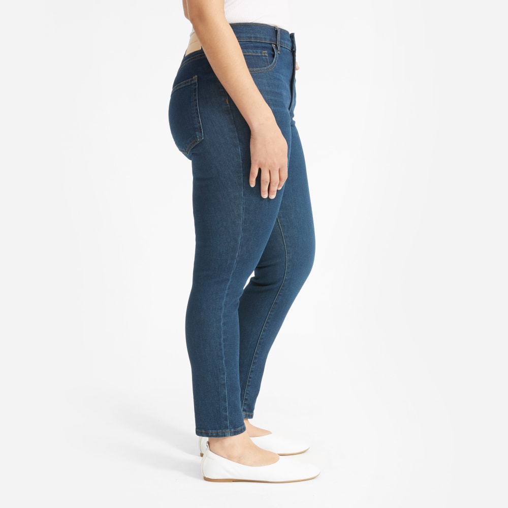 The Authentic Stretch High-Rise Skinny | Dark Blue Wash | 26.5 Inseam - Image 13