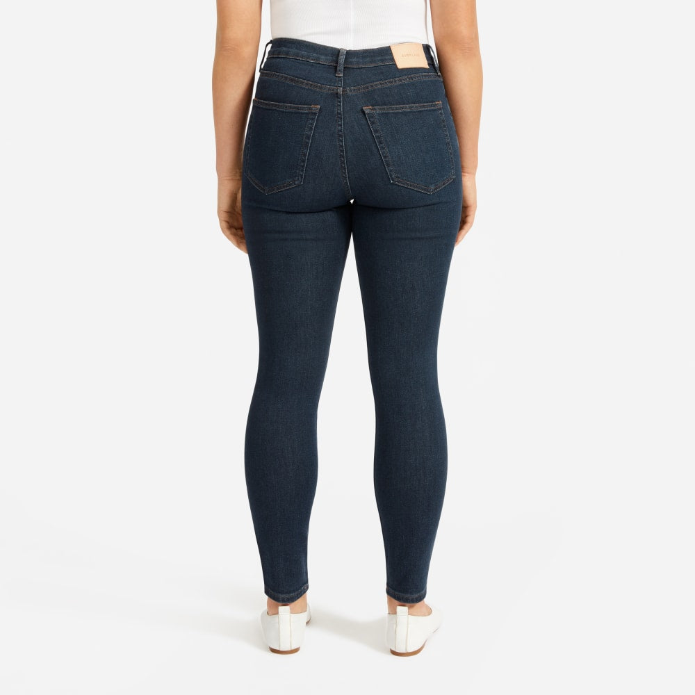 The Authentic Stretch High-Rise Skinny | Deep Indigo | 30.5 Inseam - Image 9